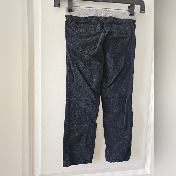 5t Old Navy black‎ and gray drawstring pants Easter Comfy Elevated Casual - Picture 6 of 16